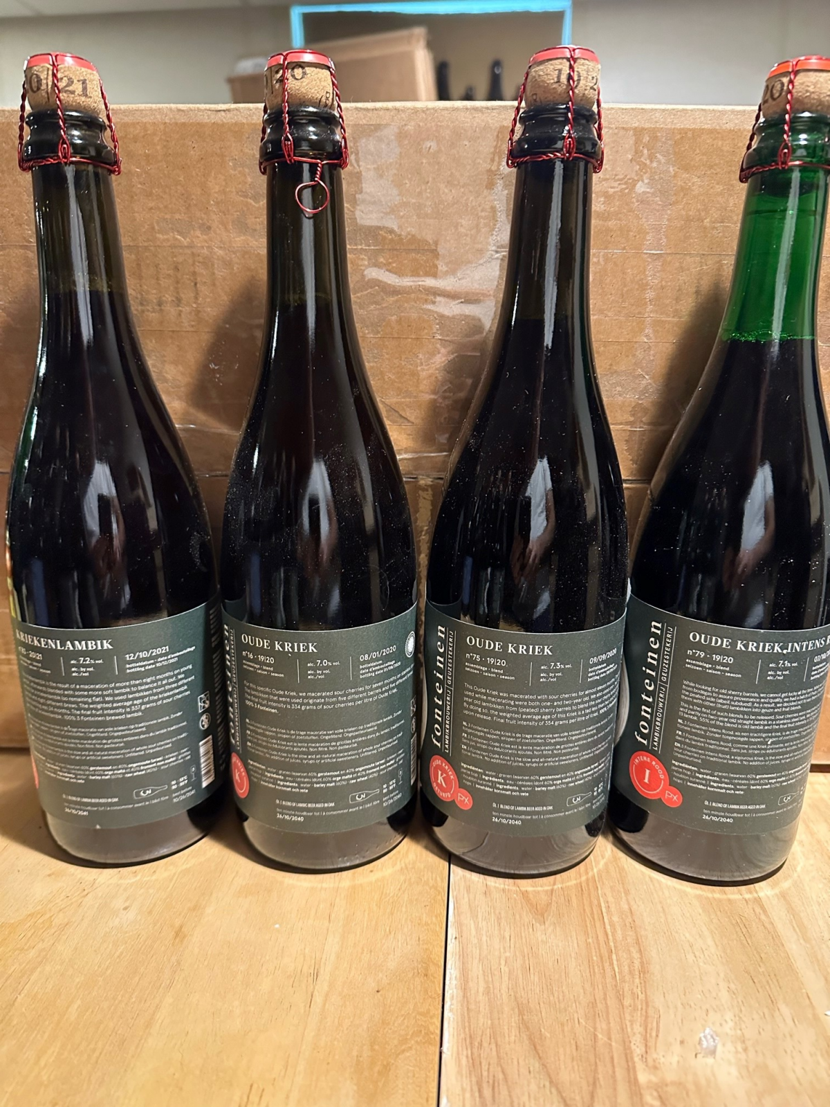 Drie fonteinen intense 2025 red oude kriek