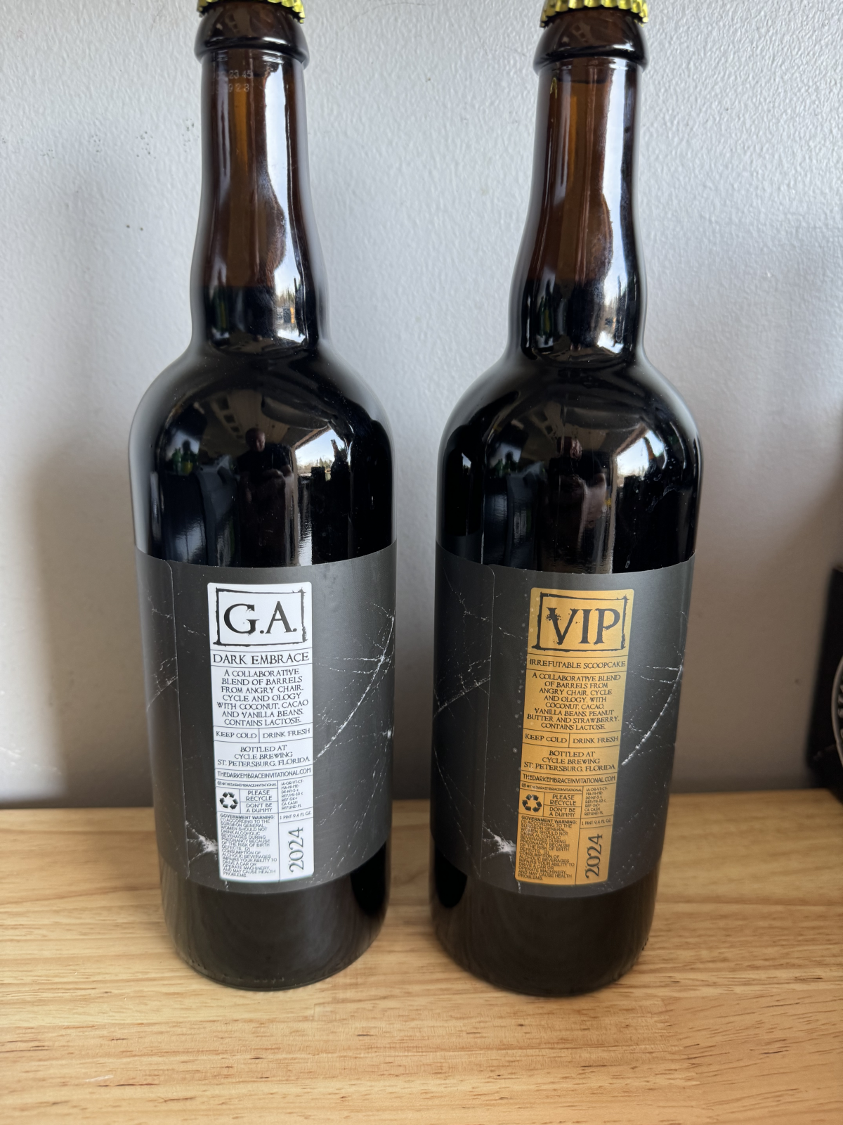 Dark Embrace Invitational Bottles (GA and VIP)