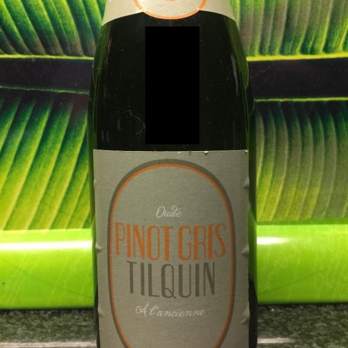 1 bottle (75cl) of TILQUIN  PINOT GRIS - batch 1 - 2017