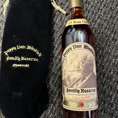 Pappy Van Winkle's 23 Year Old Family Reserve Bourbon 2022