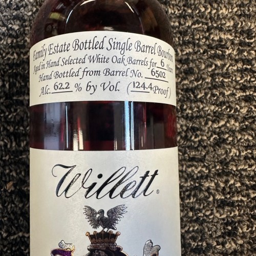 Willett 6 Year Bourbon 124.4 Proof