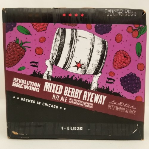 Revolution Mixed Berry Ryeway (4-Pack)