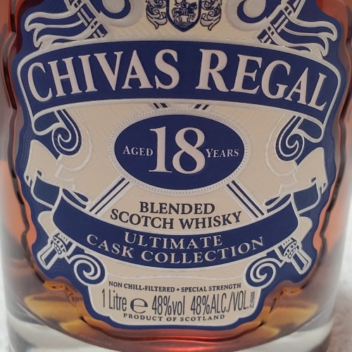 Chivas regal 18 japanese oak finish blended scotch whisky