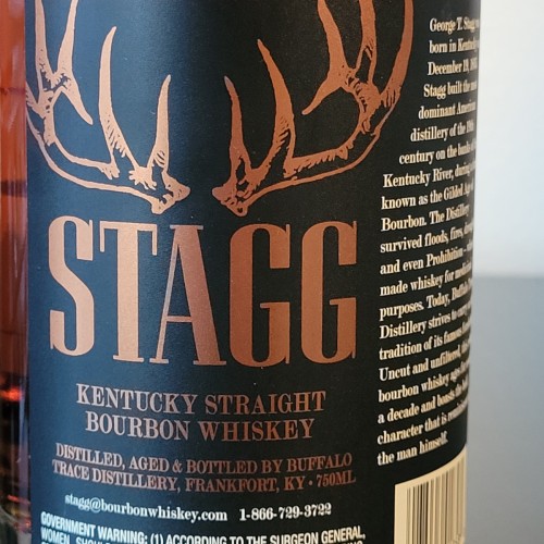 Stagg (not-Jr) batch #23C Barrel Proof Bourbon 2023 at 125.9 proof