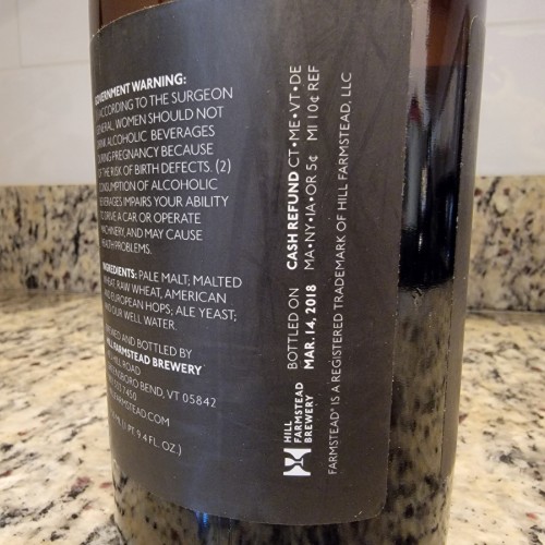 Hill Farmstead Flora Batch 8