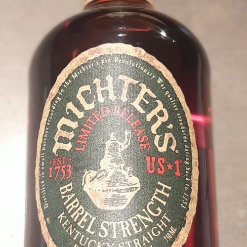 Michters Barrel Strength Rye (2024)