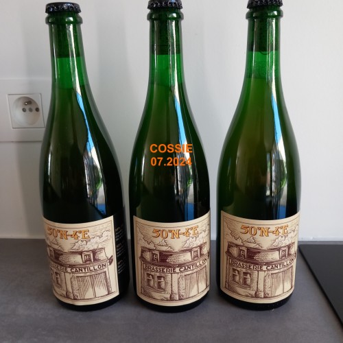 3 bottles 50N4E CANTILLON