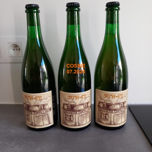 3 bottles 50N4E CANTILLON