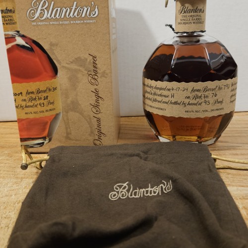 Blanton's Single Barrel with Box and Bag