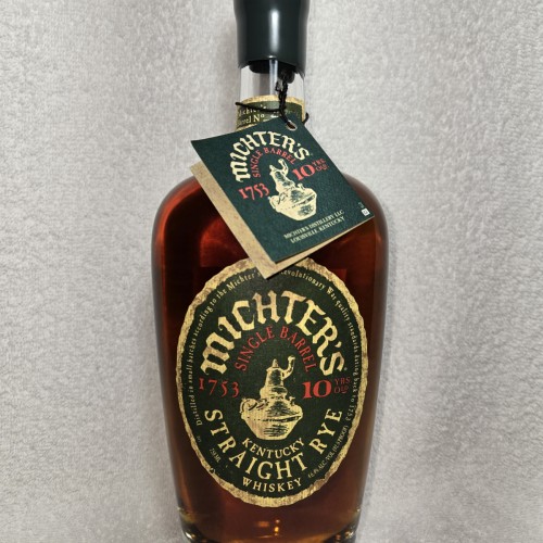 michter 10 yr rye 23J