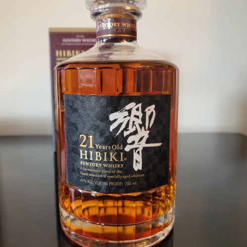 Hibiki 21 Years Old by Suntory 750ml Japanese Whisky