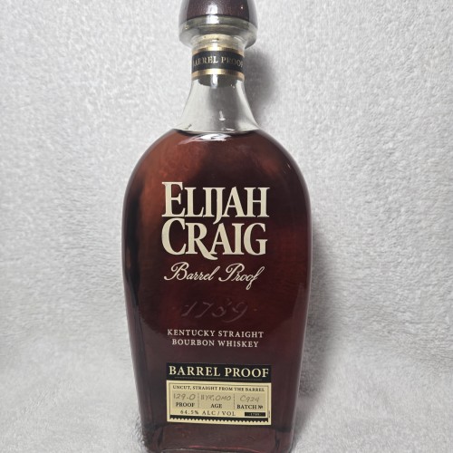 Elijah Craig barrel proof C924