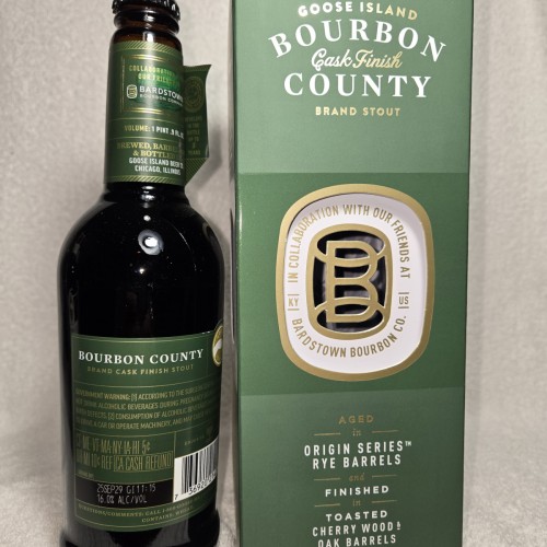 Goose island bourbon county 2024 5 bottles