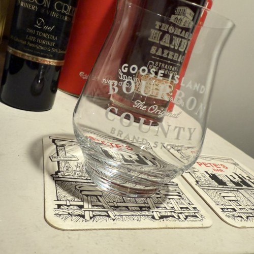 Goose Island Bourbon County Brand Stout Glass