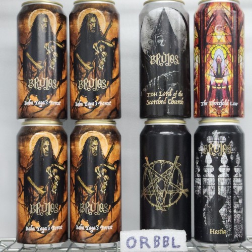 Brujos Mixed 8 Pack - Baba Yaga's Forest, TDH Lord of the Scorched Church, The Threefold Law, El Sallo, Hostia