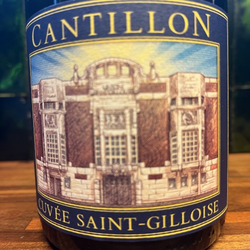 1 bottle (75cl) of CANTILLON Cuvée Saint-Gilloise - Latest !!!