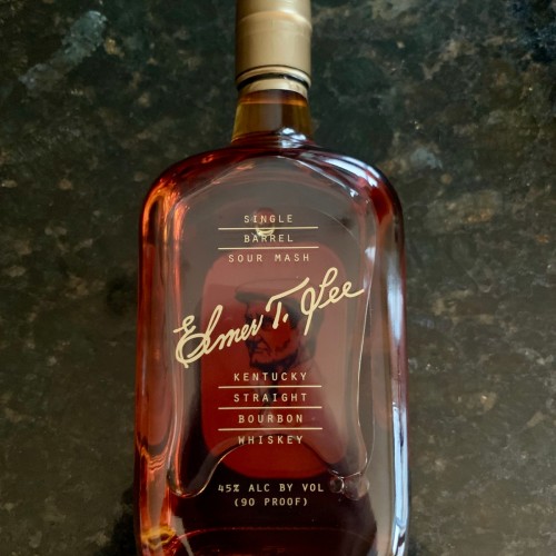 Elmer T Lee Single Barrel Bourbon Whiskey 750ml Sour Mash 2024