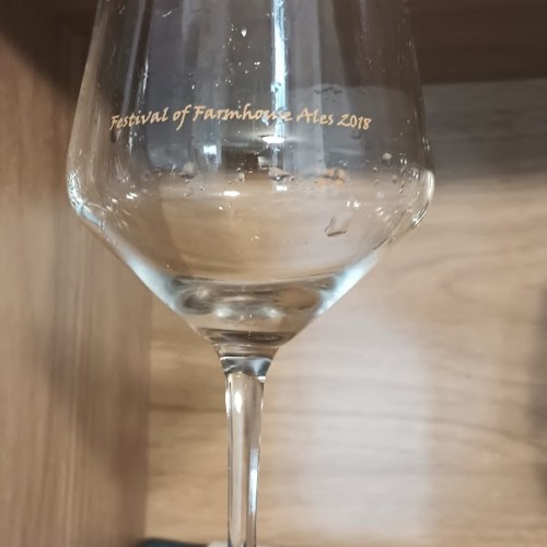 Hill Farmstead FOFA 2018 Stemmed Glass Orange