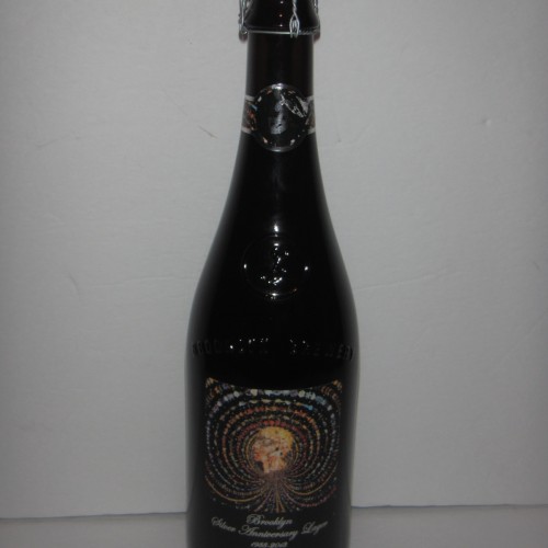 Brooklyn Brewery Silver Anniversary Lager 1988-2013 Breathing Head (retired), 22 oz Bottle