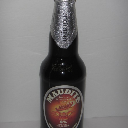 Unibroue Maudite 2017 Belgian Dubbel, 12 oz bottle