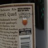 Boulevard Smokestack Series Bourbon Barrel Quad 2015, 22 oz Bottle
