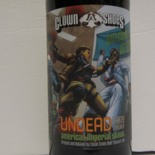 Clown Shoes Undead Party Crasher 2017 Imperial Stout, 22 oz Bottle