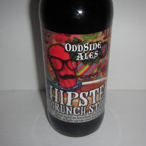 Oddside Ales Hipster Brunch 2015, 12 oz bottle