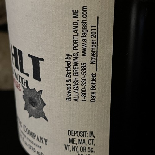 Allagash Old HLT (2011 Batch 1)