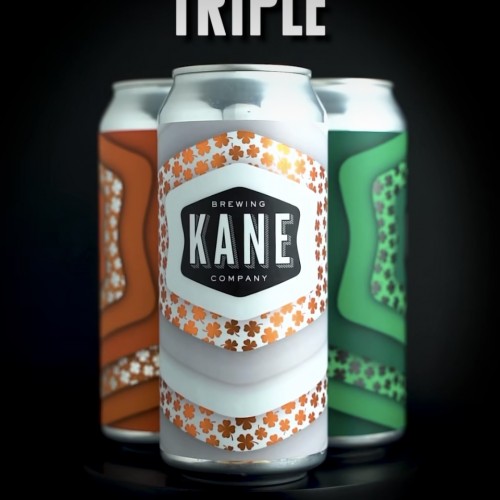 KANE PORT OMNA 2024 Irish Candy, Shamrock Shake & Triple coconut Stouts (6 Cans & Glass)