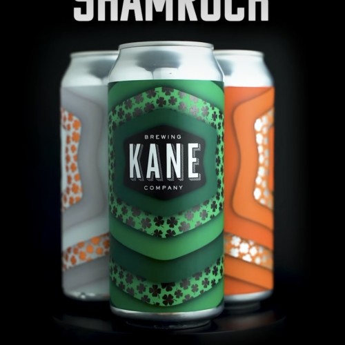 KANE PORT OMNA 2024 Irish Candy, Shamrock Shake & Triple coconut Stouts (6 Cans & Glass)