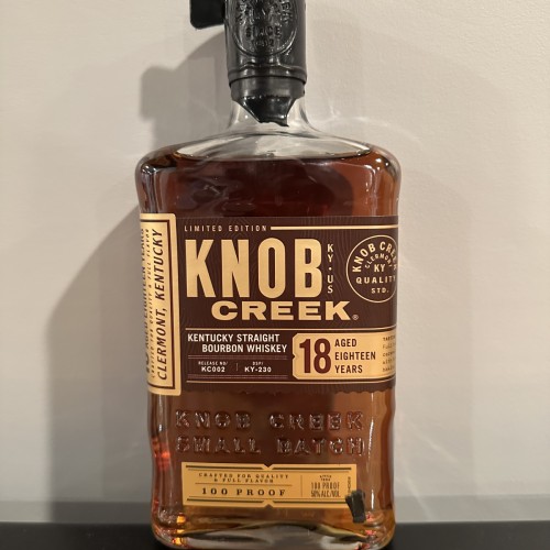 Knob Creek 18 Year