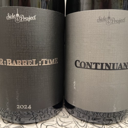 Side Project Beer Barrel Time 2024 & Continuance Blend #6 750ml Bottles BBT