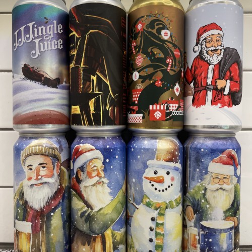 Tree House Christmas DIPA Can 8-Pack Gift of Hops Jjjolly Jjjingleee Juicy All the Way I'm Dreaming Most Wonderful Time All I Want & Jolly Juice