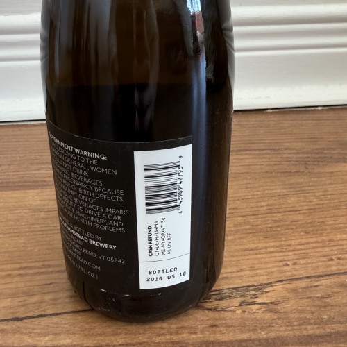 Hill farmstead Gin BA Brother soigne