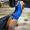 Solid Burl & Resin River table looking - Beer Bottle Opener - Hand Made in Minnesota