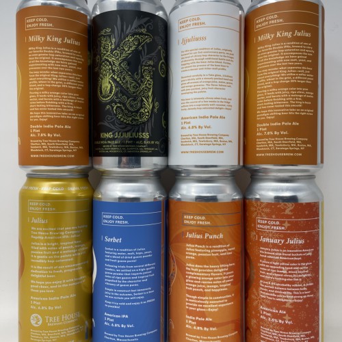 Tree House Brewing 7 Kinds of Julius DIPA & IPA Can 8-Pack