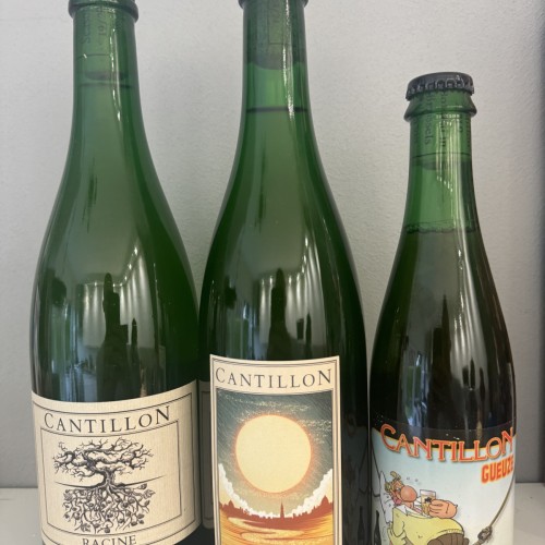 Cantillon Racine B1 + Plaisir 2023 + Loerik 2019 375