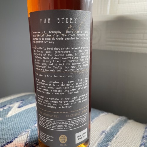 Nashtucky 8 Year Bourbon Limited Edition