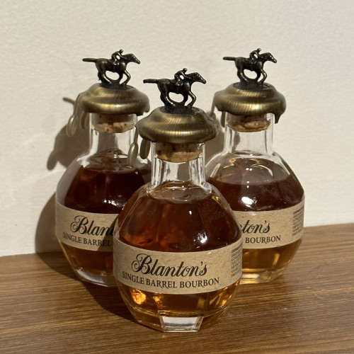 Lot of 3 Blanton’s minis (50ml)