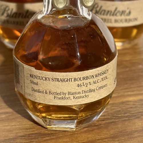 Lot of 3 Blanton’s minis (50ml)