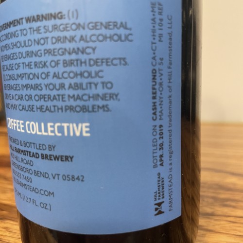 Hill Farmstead Edith Alaka Coffee Collective Rare