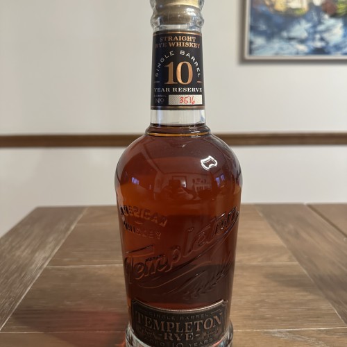 Templeton Rye 10 Year MGP Single Barrel