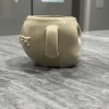 Monkish Ceramic Skull Coffee Mug [BONE]