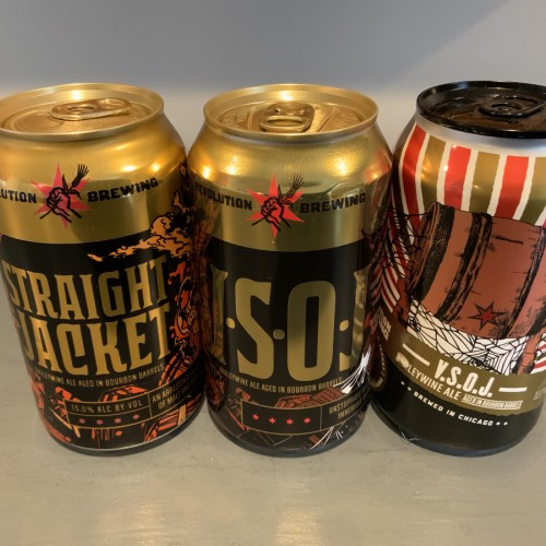 Revolution Brewing 2024 / 2021 VSOJ and 2023 Straight Jacket