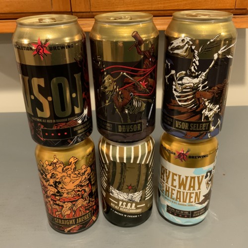 Revolution lot Barleywine and Rye includes VSOJ and DBVSOR