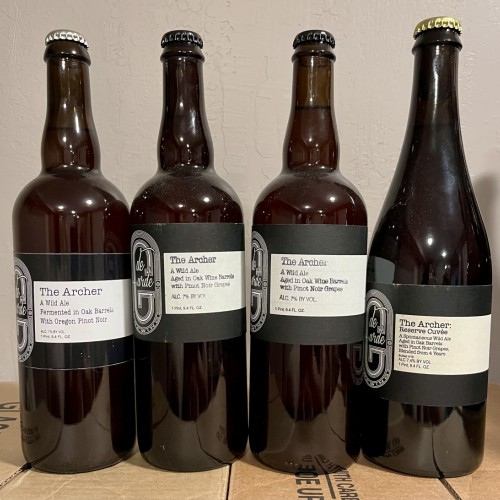 The Archer - de Garde Brewing - 4 Bottle Vertical B1 to Reserve