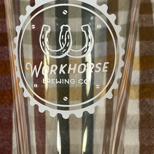 Workhorse Brewing Pint Glass 2020