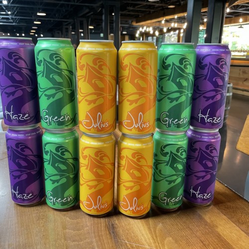 Tree House Brewing 4 * JULIUS, 4 * HAZE & 4 * GREEN - 12 CANS TOTAL