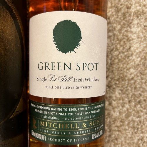 Spot Whiskey Green Spot Single Pot Still Irish Whiskey - 750ML