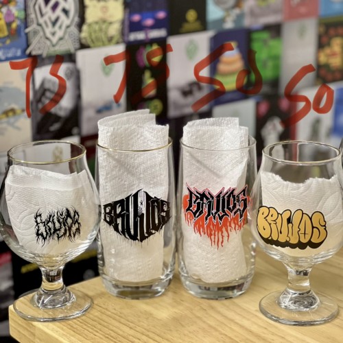 Brujos 4 Glass Lot